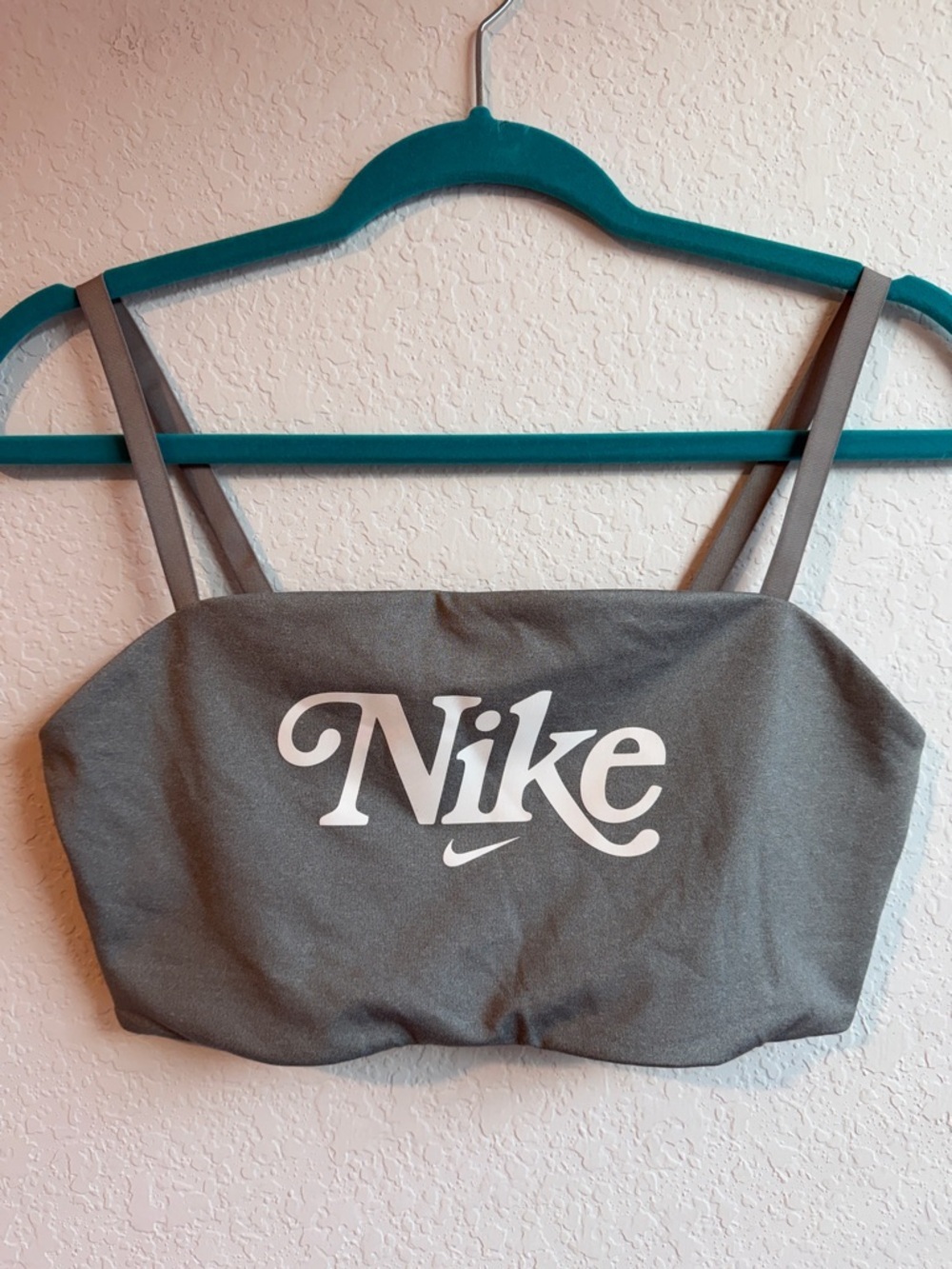 Nike Grey Crop Tank